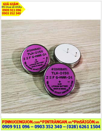 TADIRAN TLH-2450; Pin nuôi nguồn Tadiran TLH-2450 lithium 3.6v 1/10D 550mAh chính hãng _Xuất xứ Israel